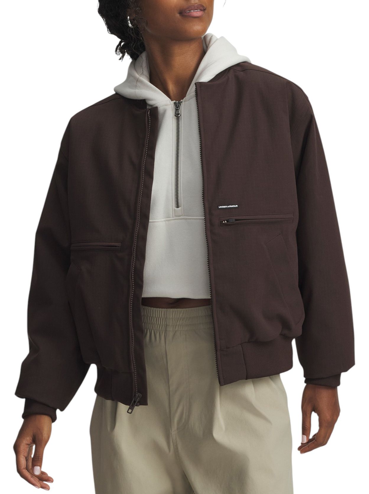 Under Armour Women's Expanse Fleece-Lined Bomber Jacket product image