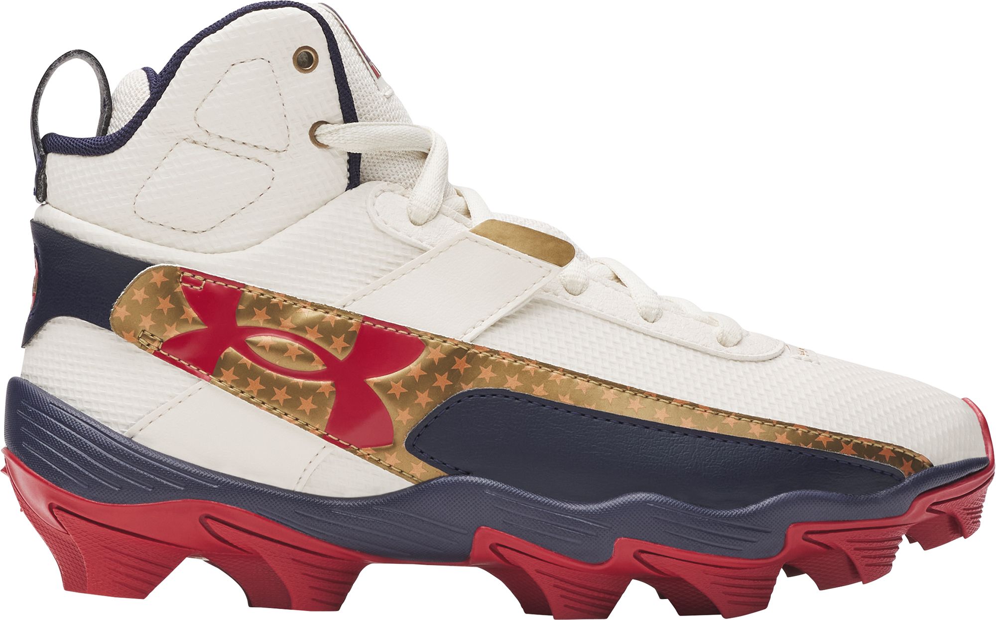 Under Armour Kids' Harper 10 LE RM Mid Baseball Cleats product image