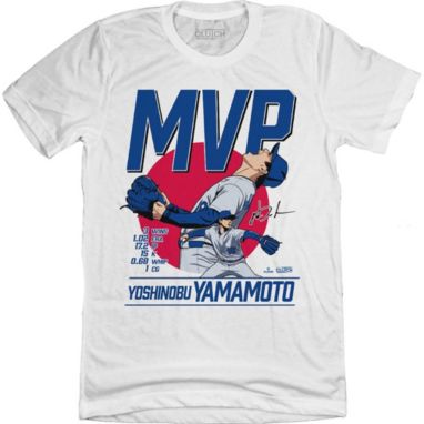 In The Clutch Adult Los Angeles Dodgers Yoshinobu Yamamoto MVP
