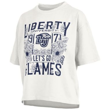 sorry, Pressbox Women's Liberty Flames White Jasmine T-Shirt is currently out of stock