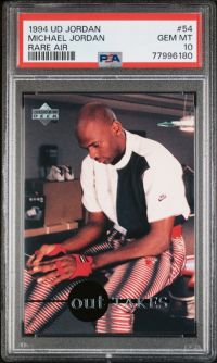 PSA10 rare Air マイケル ジョーダン / Jordan NBA 1994 Upper Deck MJ Rare Air 54 Michael Jordan PSA 10 | Dick's