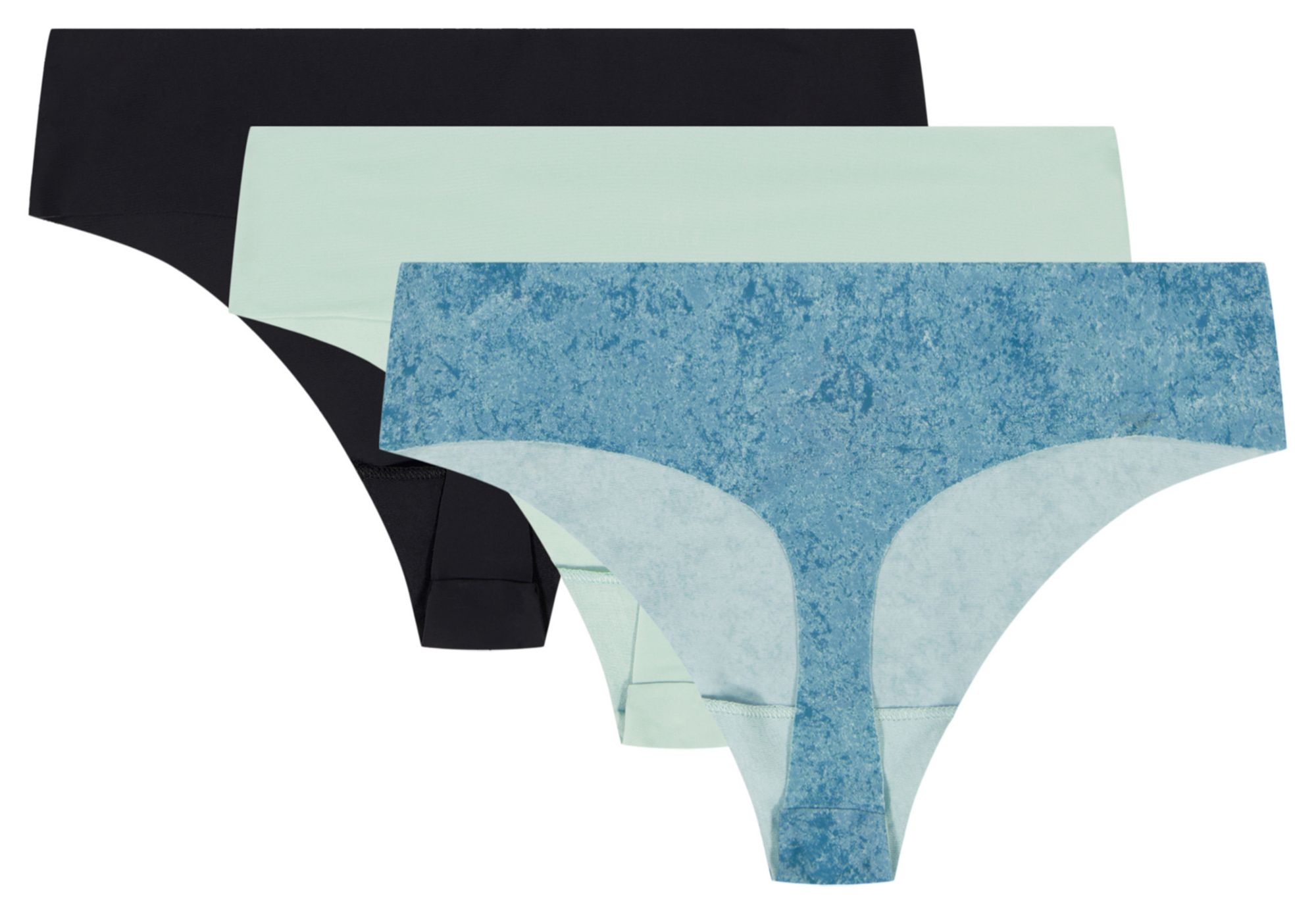 Under Armour Women's Pure Stretch No Show Printed Thong - 3 Pack product image