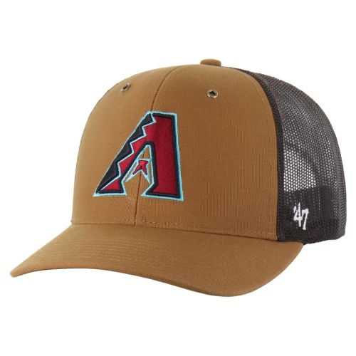 天*京様 brunt crazy about タンカラー Carhartt x '47 Adult Arizona Diamondbacks Brown Clean Up