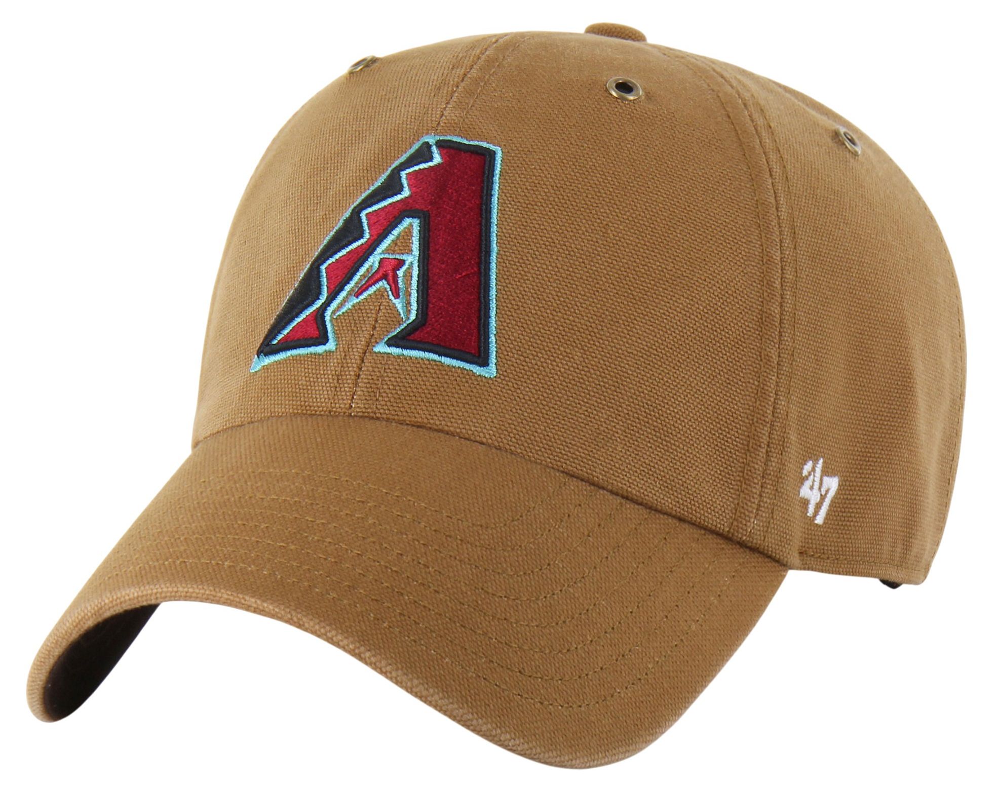 Carhartt x '47 Adult Arizona Diamondbacks Brown Clean Up Adjustable Hat product image