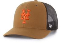 Carhartt x '47 Adult New York Mets Brown Adjustable Trucker