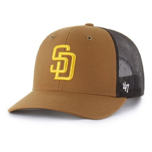 ハマーH3用 Carhartt サンシェード ゴールド Carhartt x '47 Adult San Diego Padres Brown Clean Up Adjustable