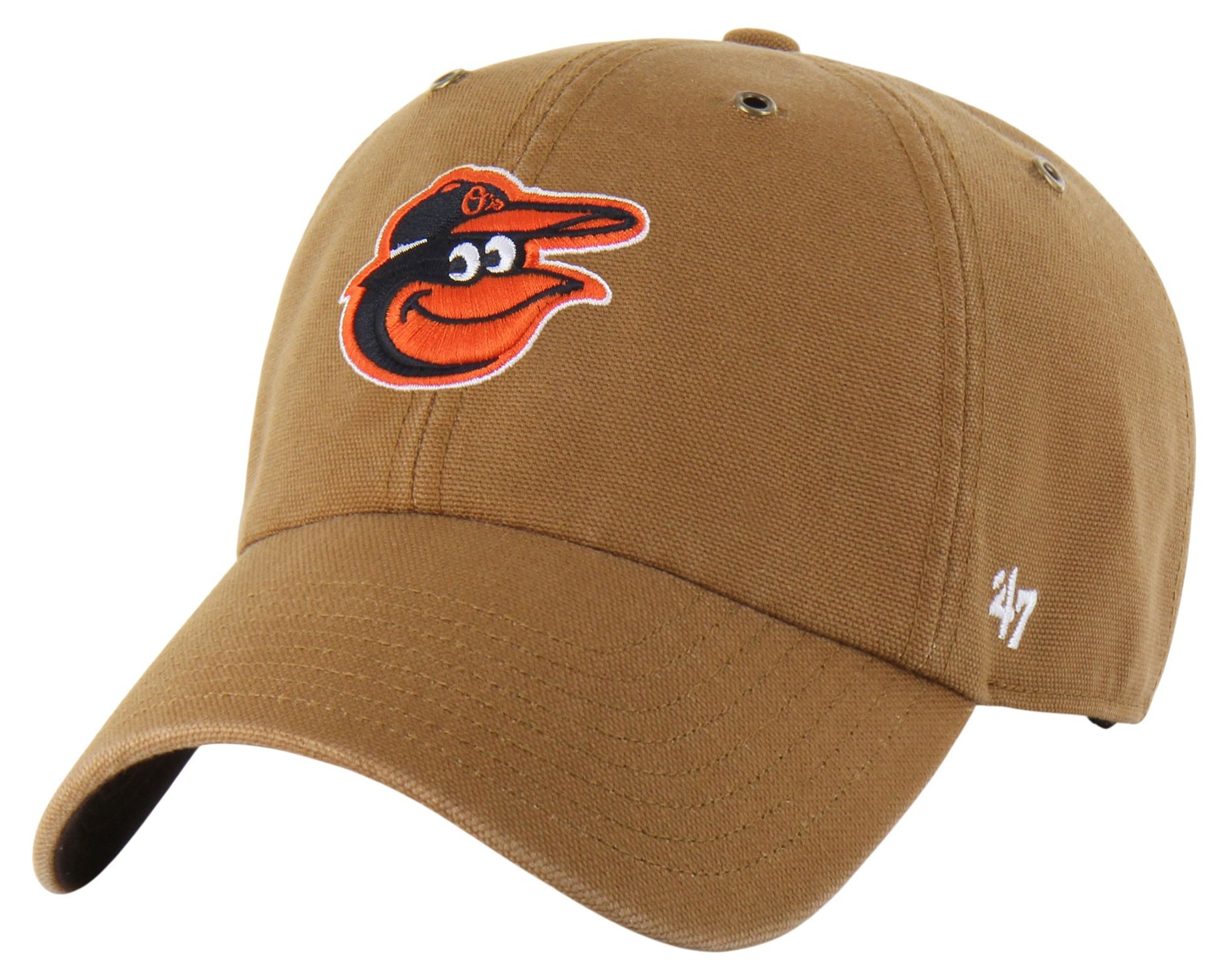 Carhartt x '47 Adult Baltimore Orioles Brown Clean Up Adjustable Hat product image