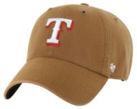 Carhartt x '47 Adult Texas Rangers Brown Clean Up Adjustable Hat