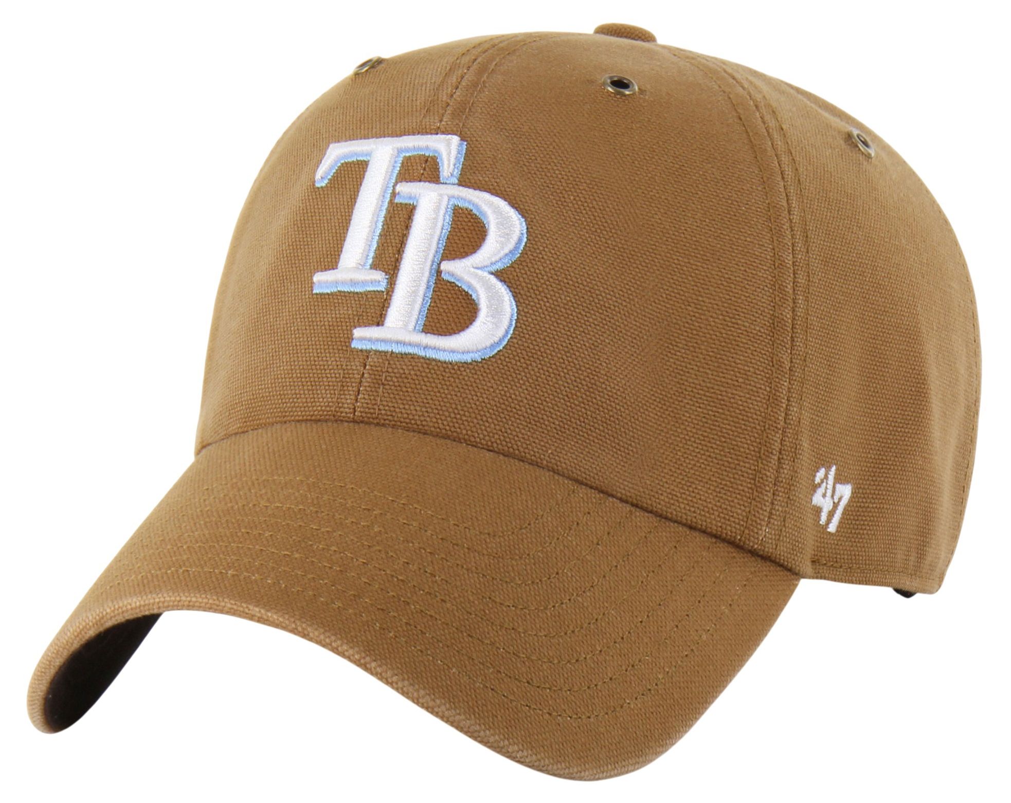Carhartt x '47 Adult Tampa Bay Rays Brown Clean Up Adjustable Hat product image