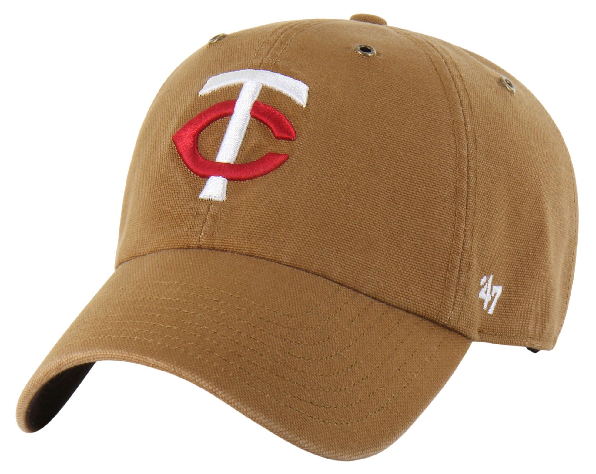 Carhartt x '47 Adult Minnesota Twins Brown Clean Up Adjustable Hat product image