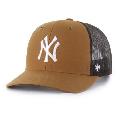 sorry, Carhartt x '47 Adult New York Yankees Brown Adjustable Trucker Hat is currently out of stock