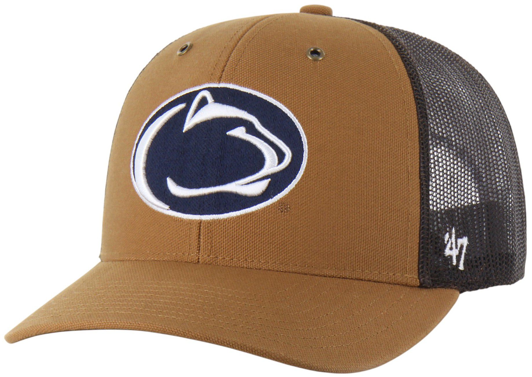 Carhartt x '47 Adult Penn State Nittany Lions Brown Adjustable Trucker Hat product image