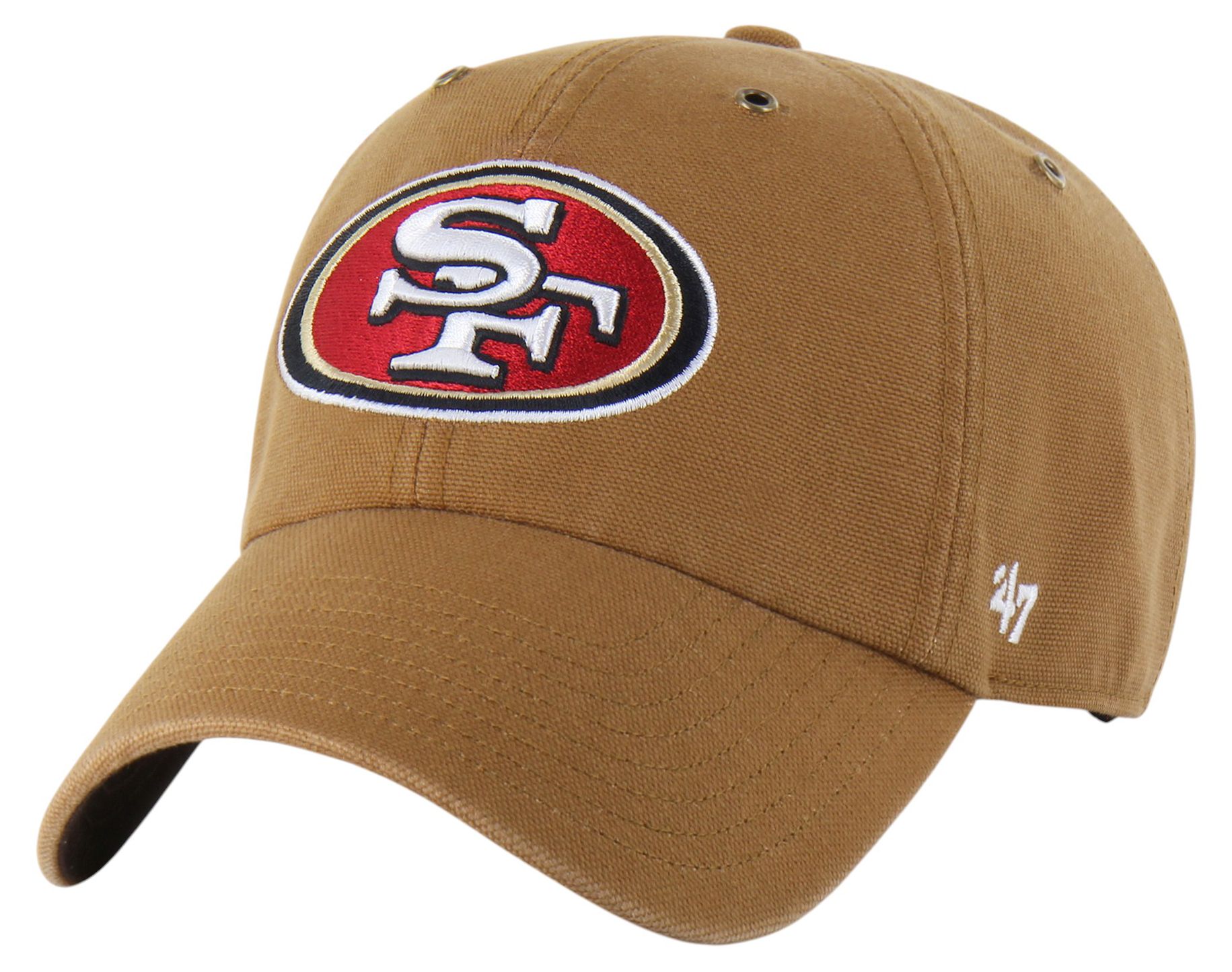 Carhartt x '47 Adult San Francisco 49ers Clean Up Brown Dyed