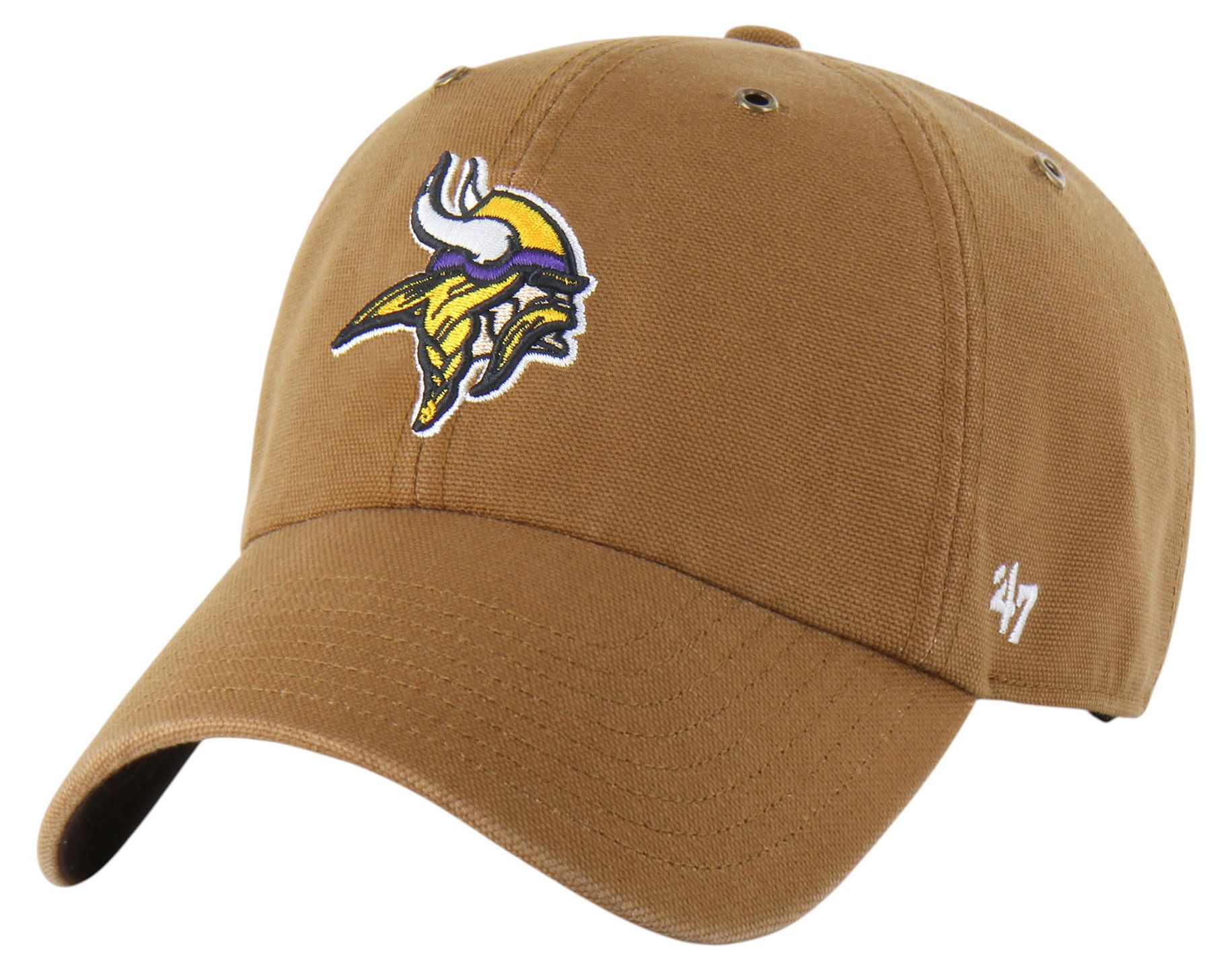 Carhartt x '47 Adult Minnesota Vikings Clean Up Brown Dyed