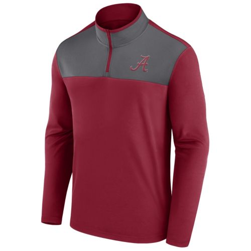 Colosseum Men's Alabama Crimson Tide Black Full-Zip Bomber Jacket