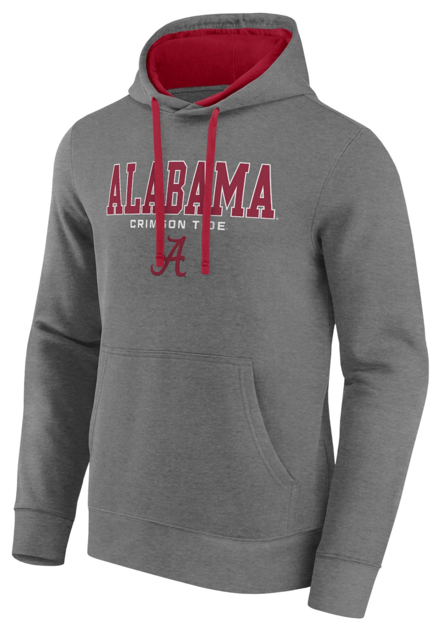Logo Athletic Men's Alabama Crimson Tide Grey/Cardinal Hoodie product image