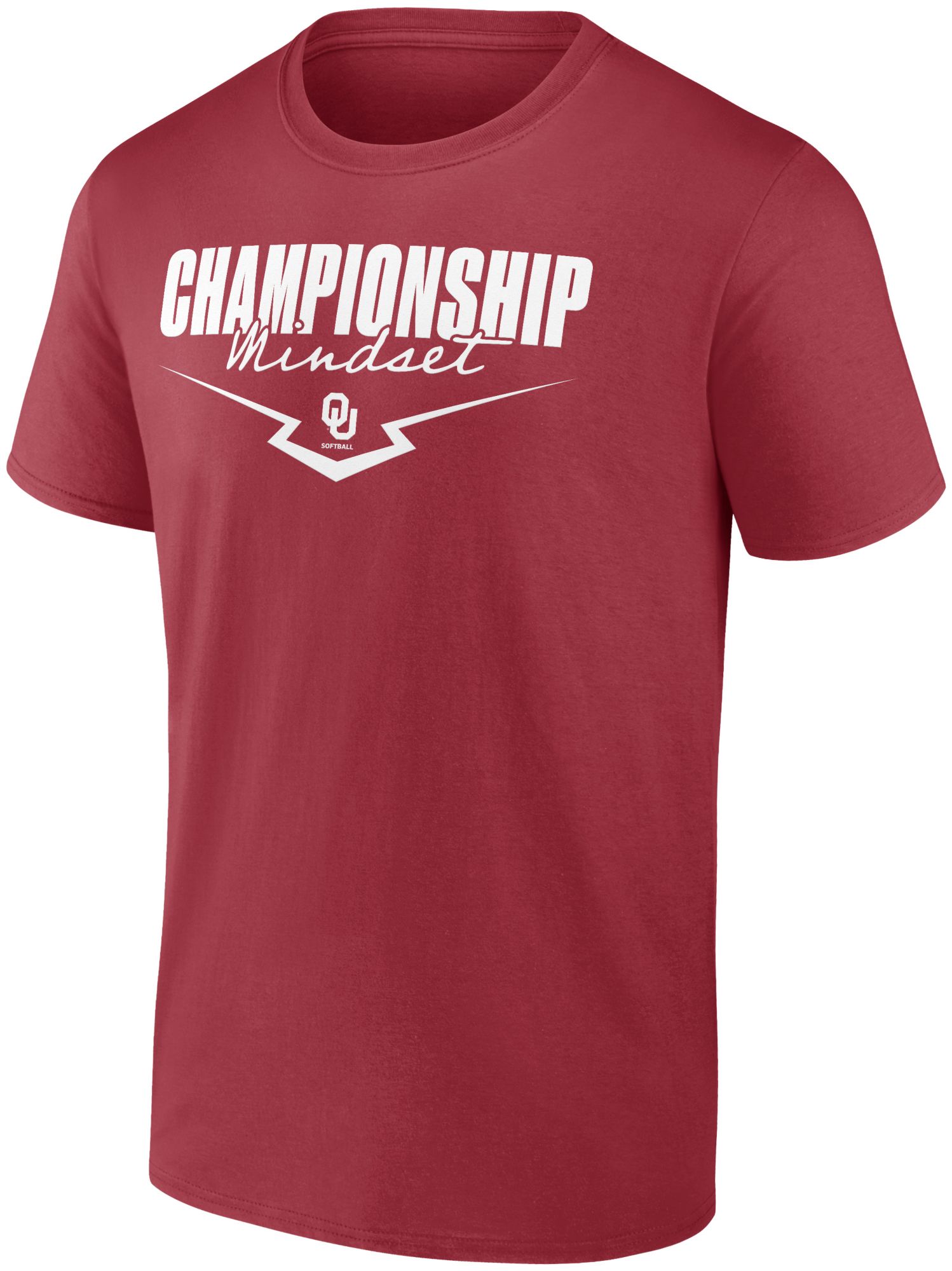 NCAA Men's Oklahoma Sooners Cardinal Softball Fan T-Shirt product image