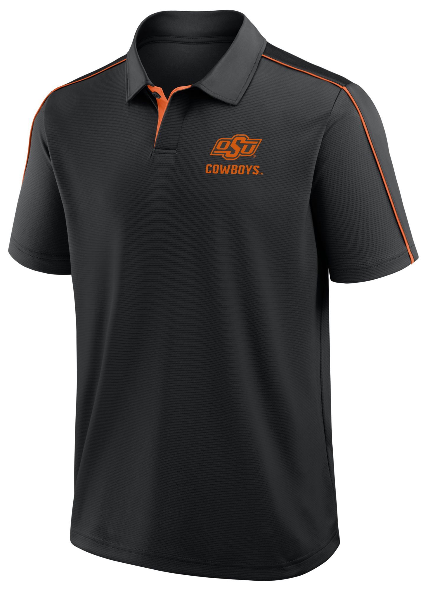 Logo Athletic Men's Oklahoma State Cowboys Black Promo Polo product image