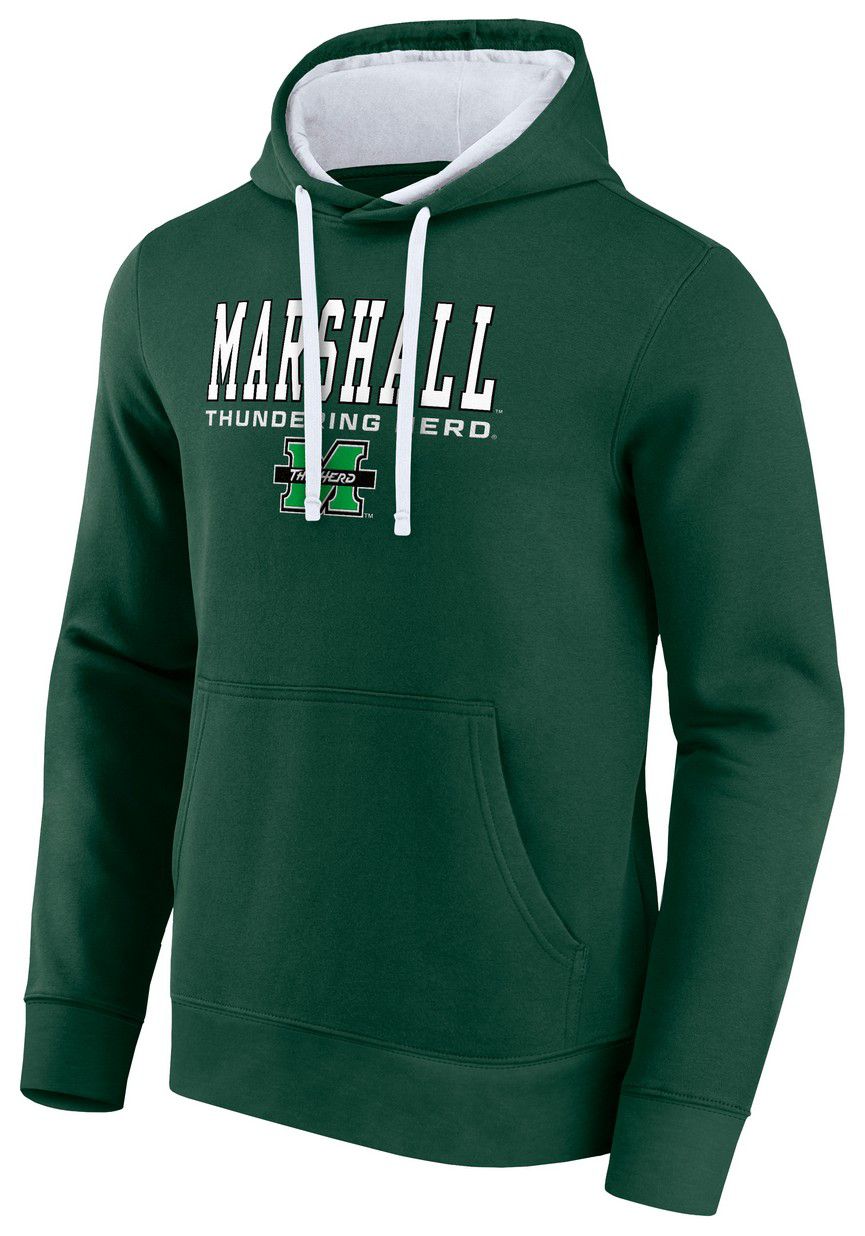 Logo Athletic Men's Marshall Thundering Herd Dark Green/White Hoodie product image