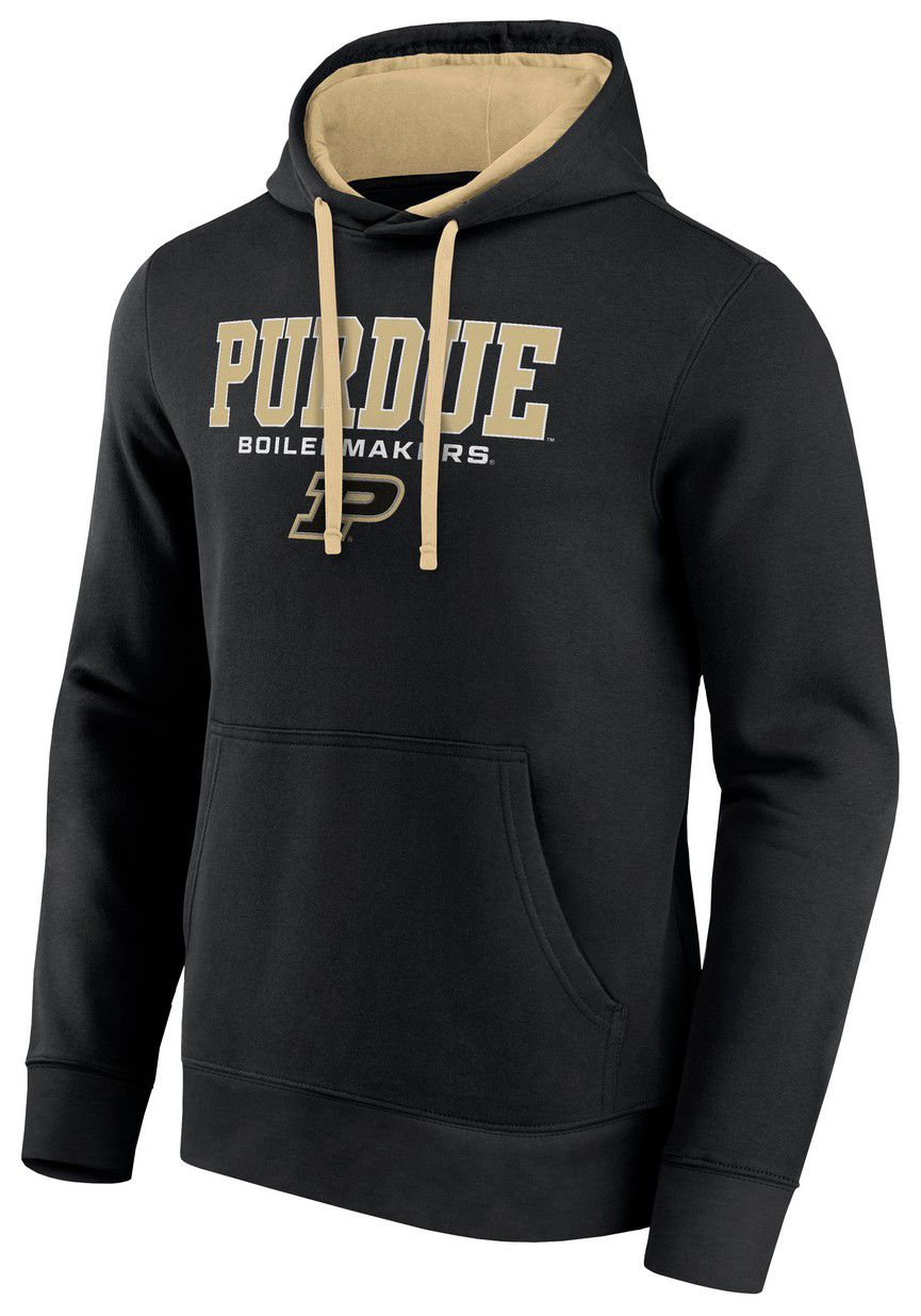 Logo Athletic Men's Purdue Boilermakers Black/Gold Hoodie product image