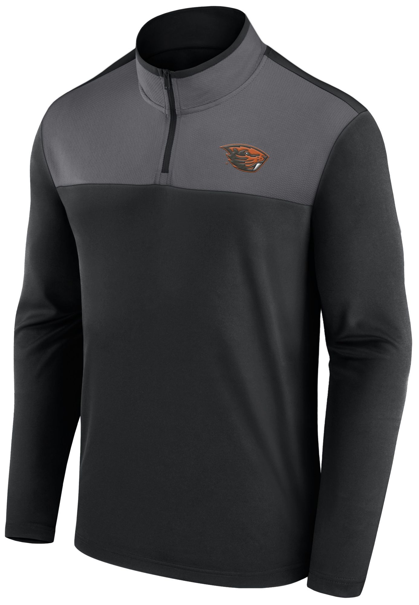 Logo Athletic Men's Oregon State Beavers Black 1/4 Zip Jacket product image
