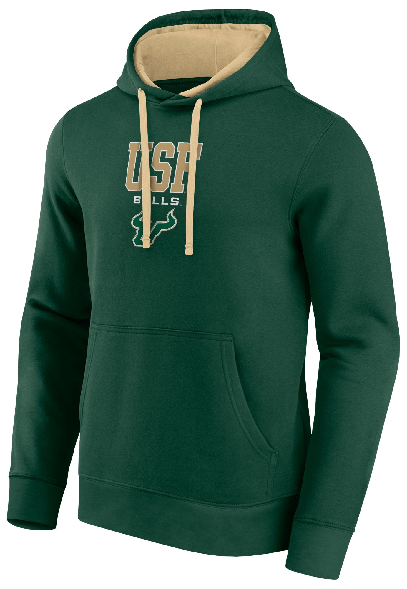 Logo Athletic Men's South Florida Bulls Dark Green/Gold Hoodie product image