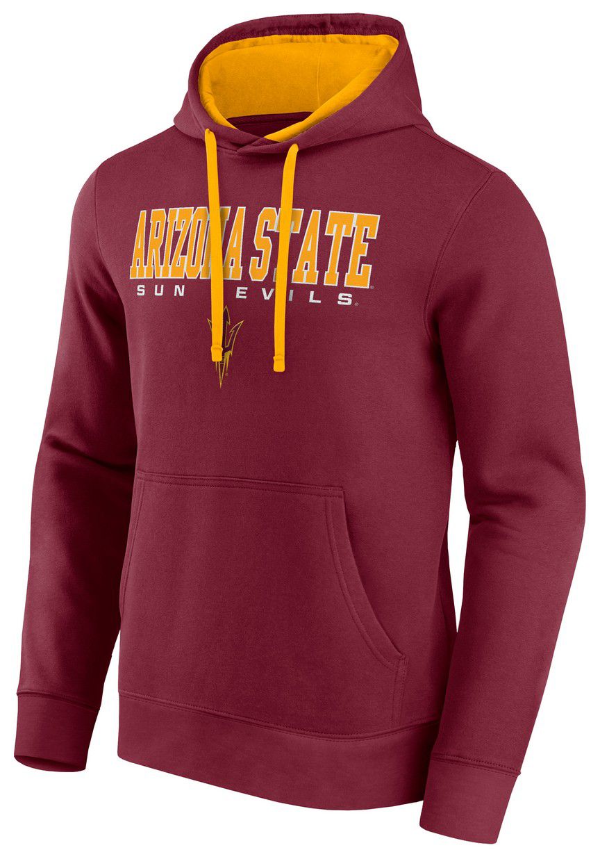 Logo Athletic Men's Arizona State Sun Devils Garnet/Gold Hoodie product image