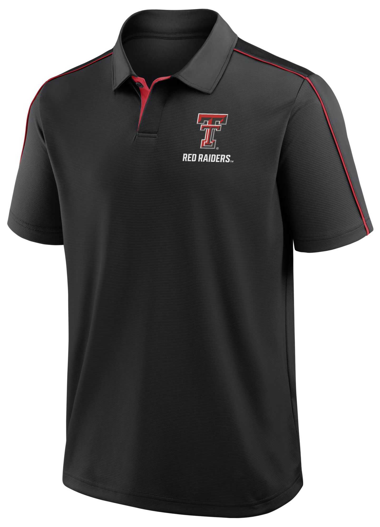 Logo Athletic Men's Texas Tech Red Raiders Black Promo Polo product image