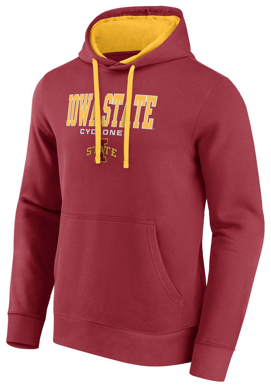 Logo Athletic Men's Iowa State Cyclones Garnet/Gold Hoodie product image