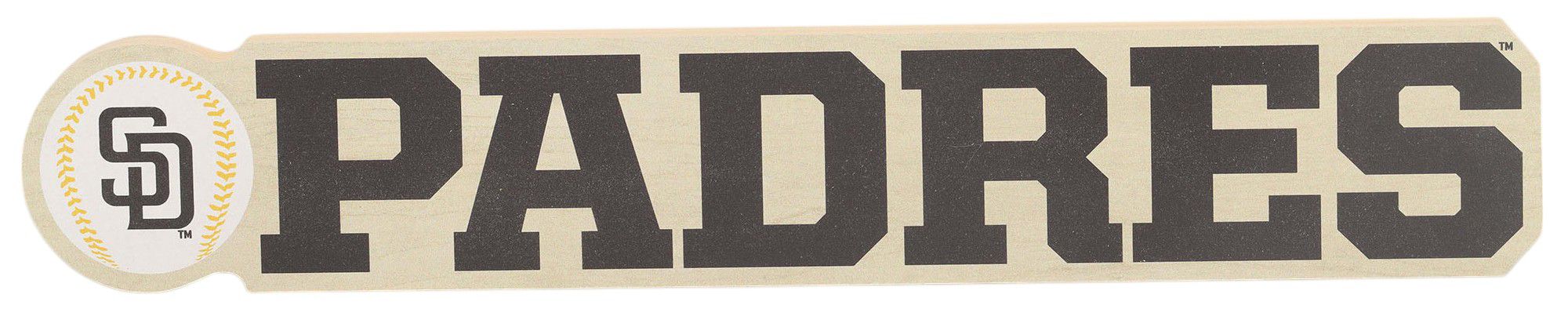 Open Road San Diego Padres Wood Block Sign product image
