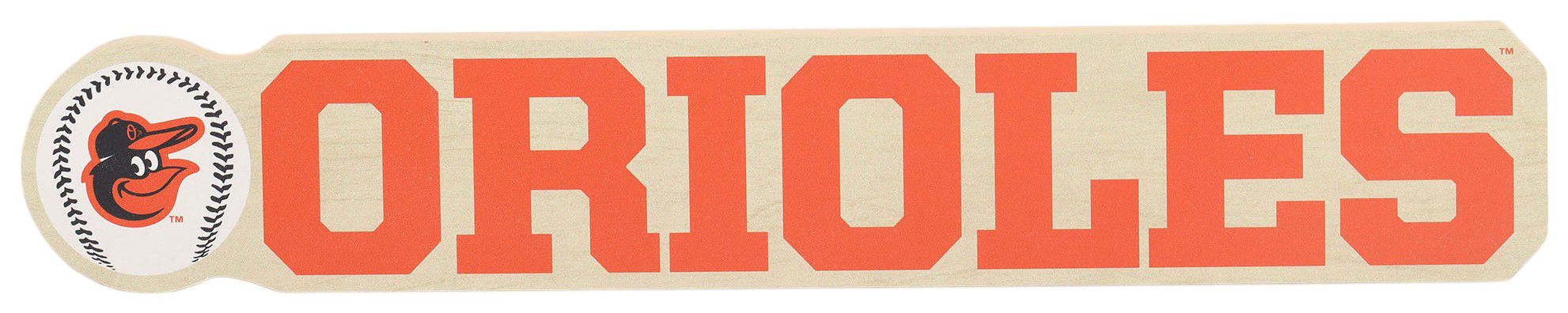 Open Road Baltimore Orioles Wood Block Sign product image