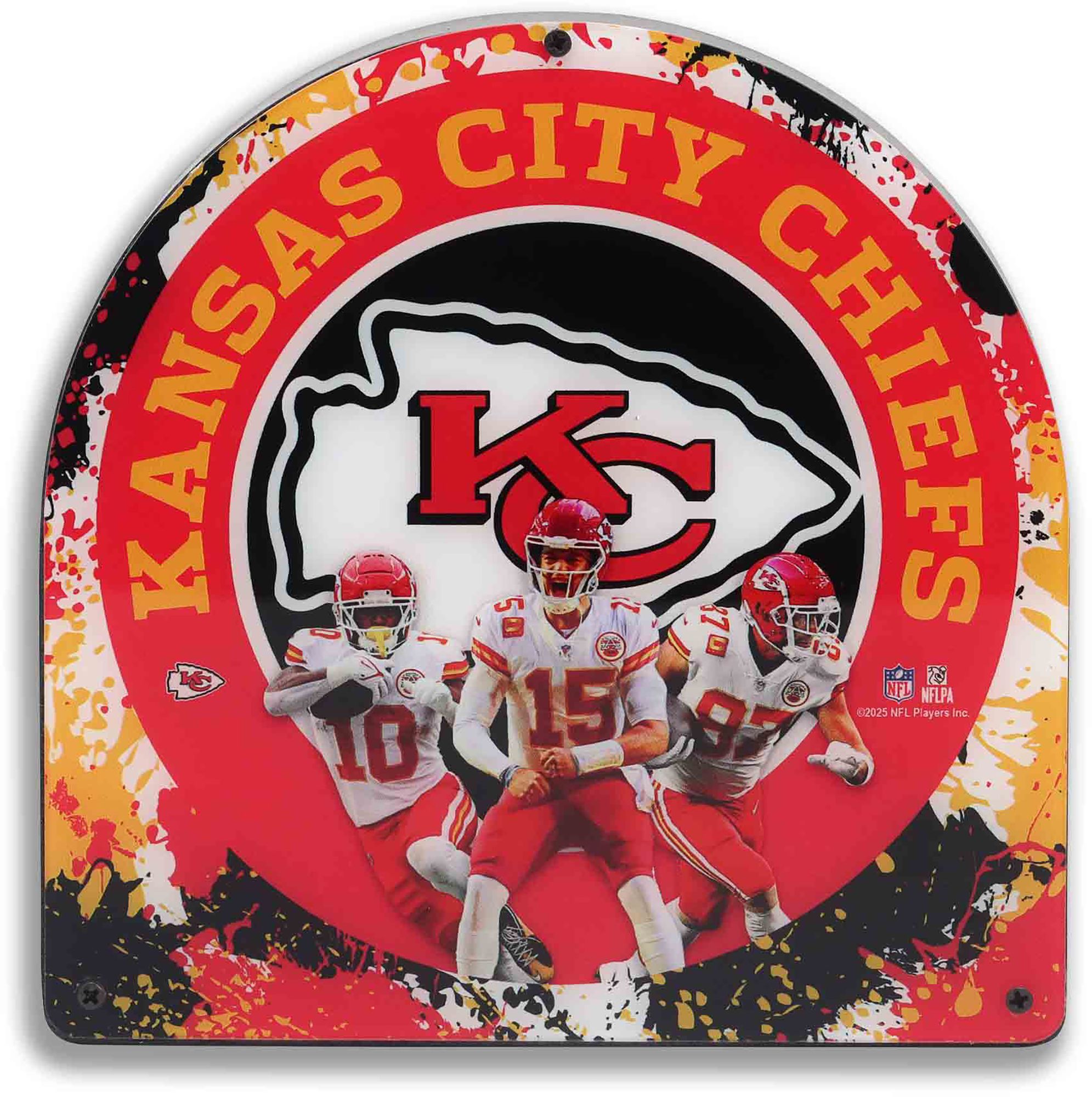 Open Road Kansas City Chiefs Trio LED Sign product image