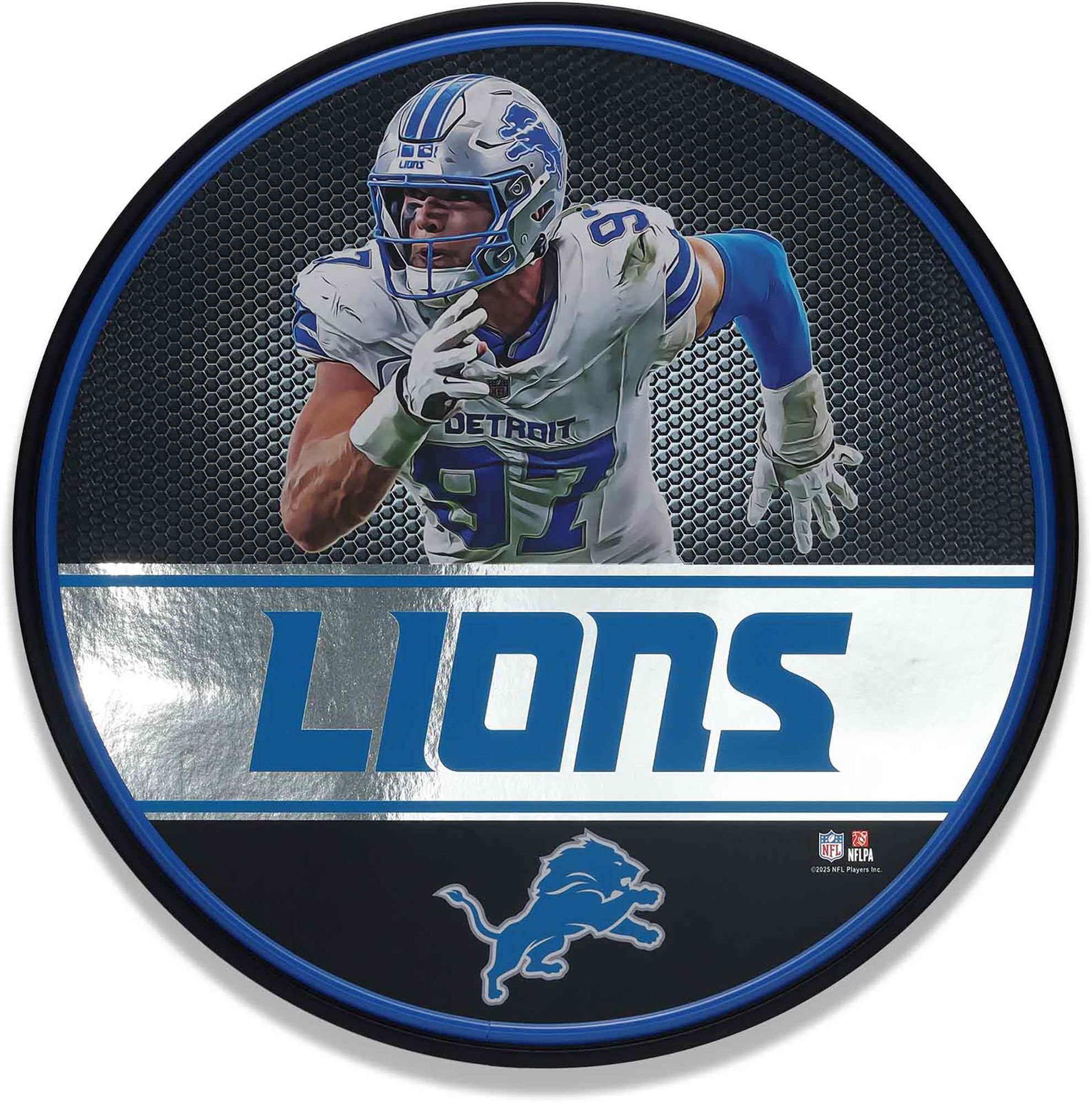 Open Road Detroit Lions Aidan Hutchinson LED Sign product image