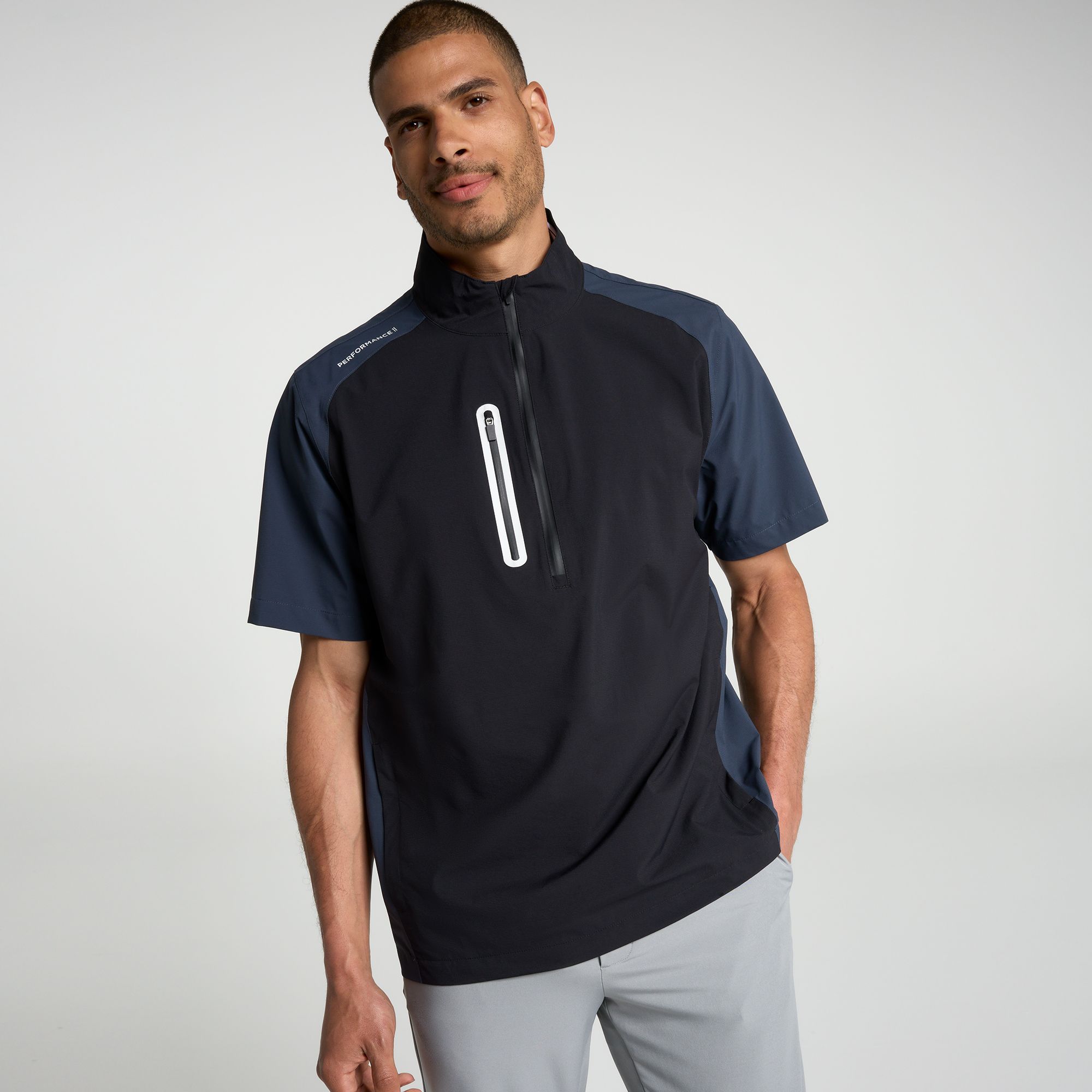 Walter Hagen Men's Performance 11 Hydrocover Golf Short Sleeve Rain Jacket product image