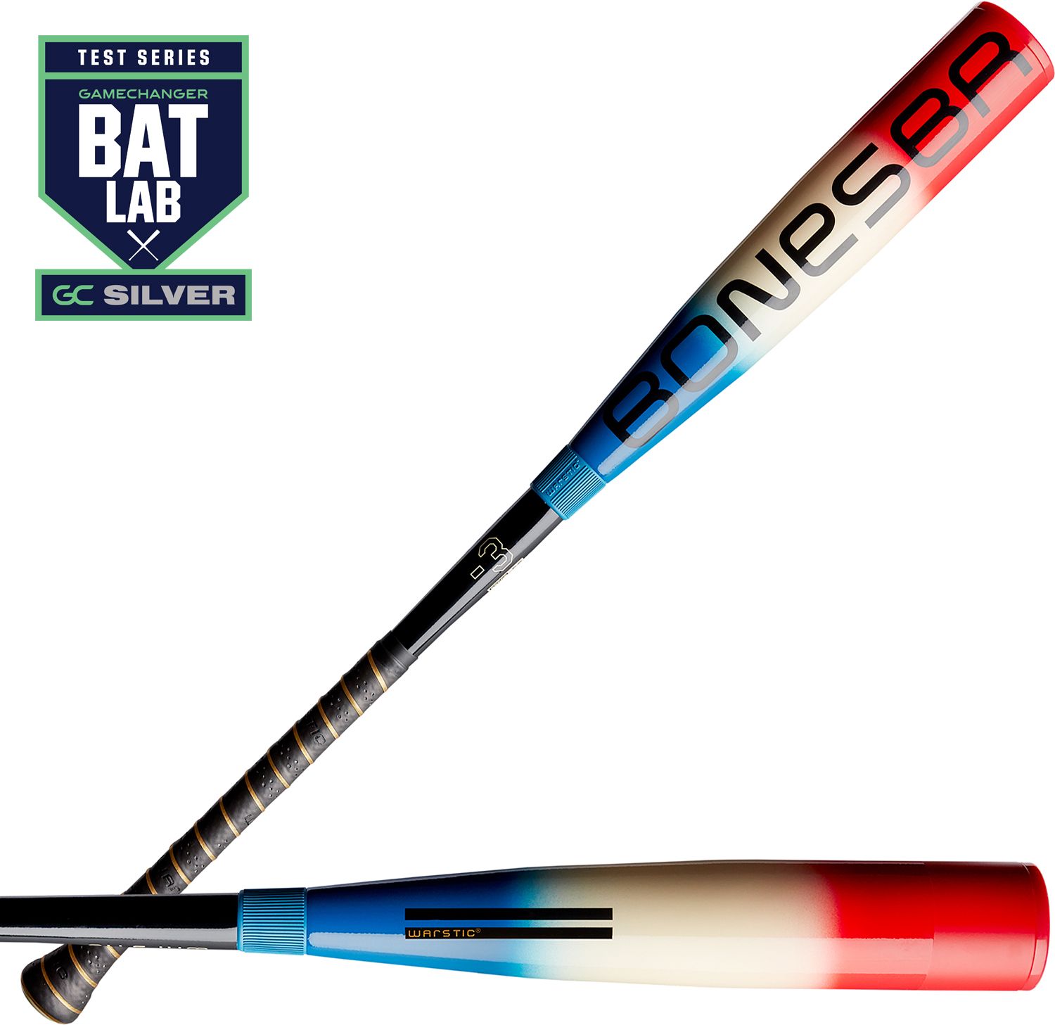 Warstic Bonesaber Hybrid Lonestar Limited Edition BBCOR Bat (-3) 2025 product image