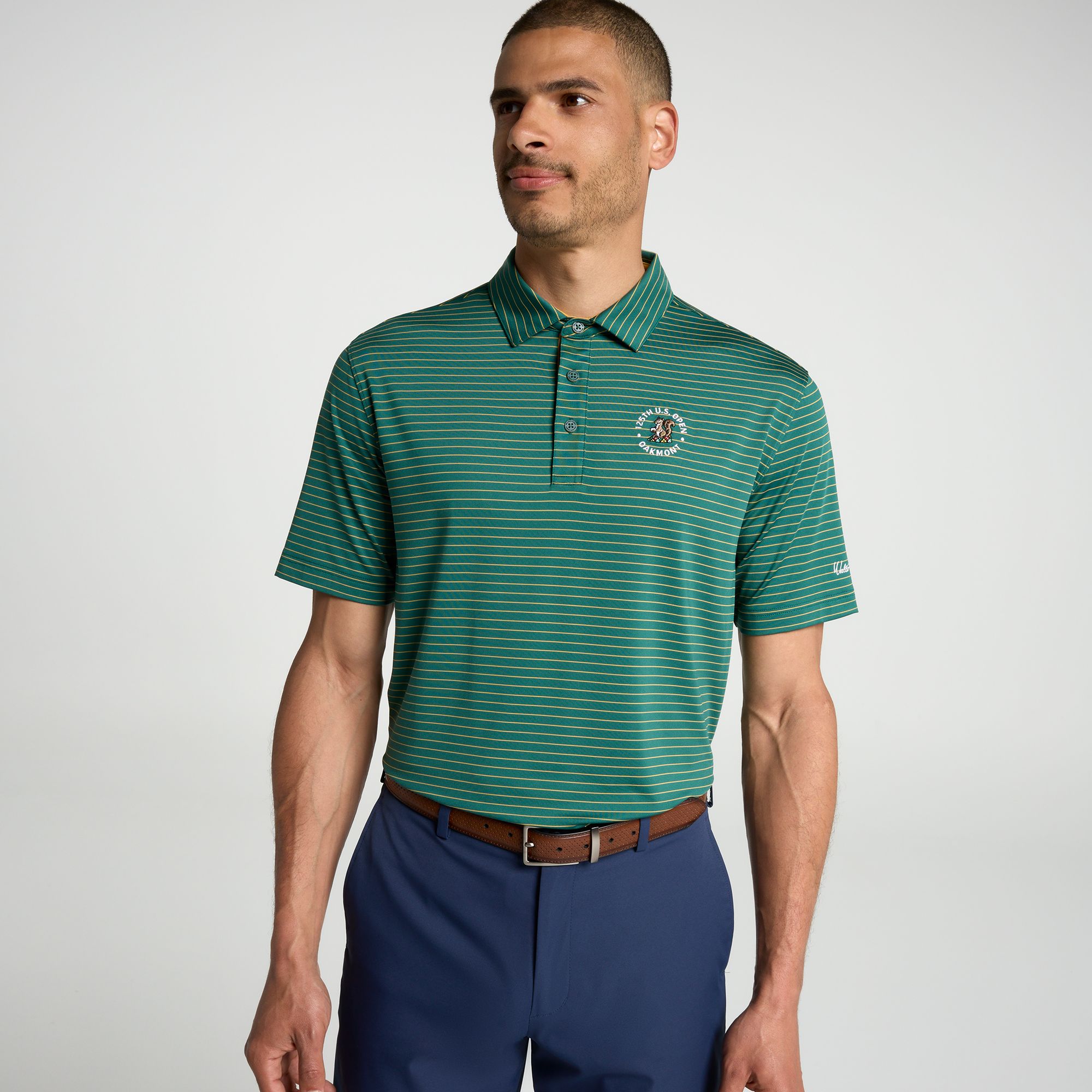 2025 U.S. Open Walter Hagen Men's Classic Stripe Polo product image