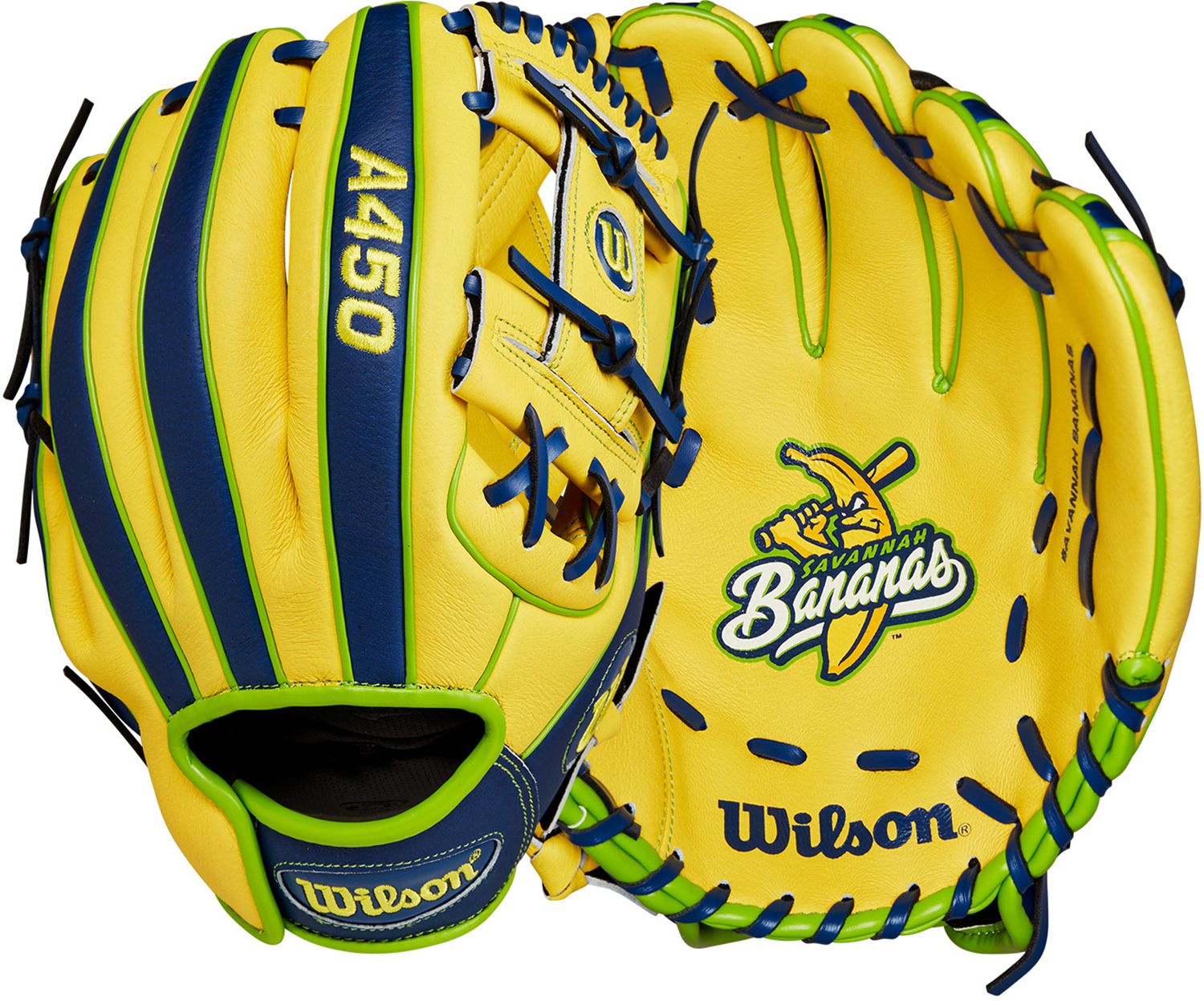 Wilson 11.5" Youth Savannah Bananas A450 Series Glove product image