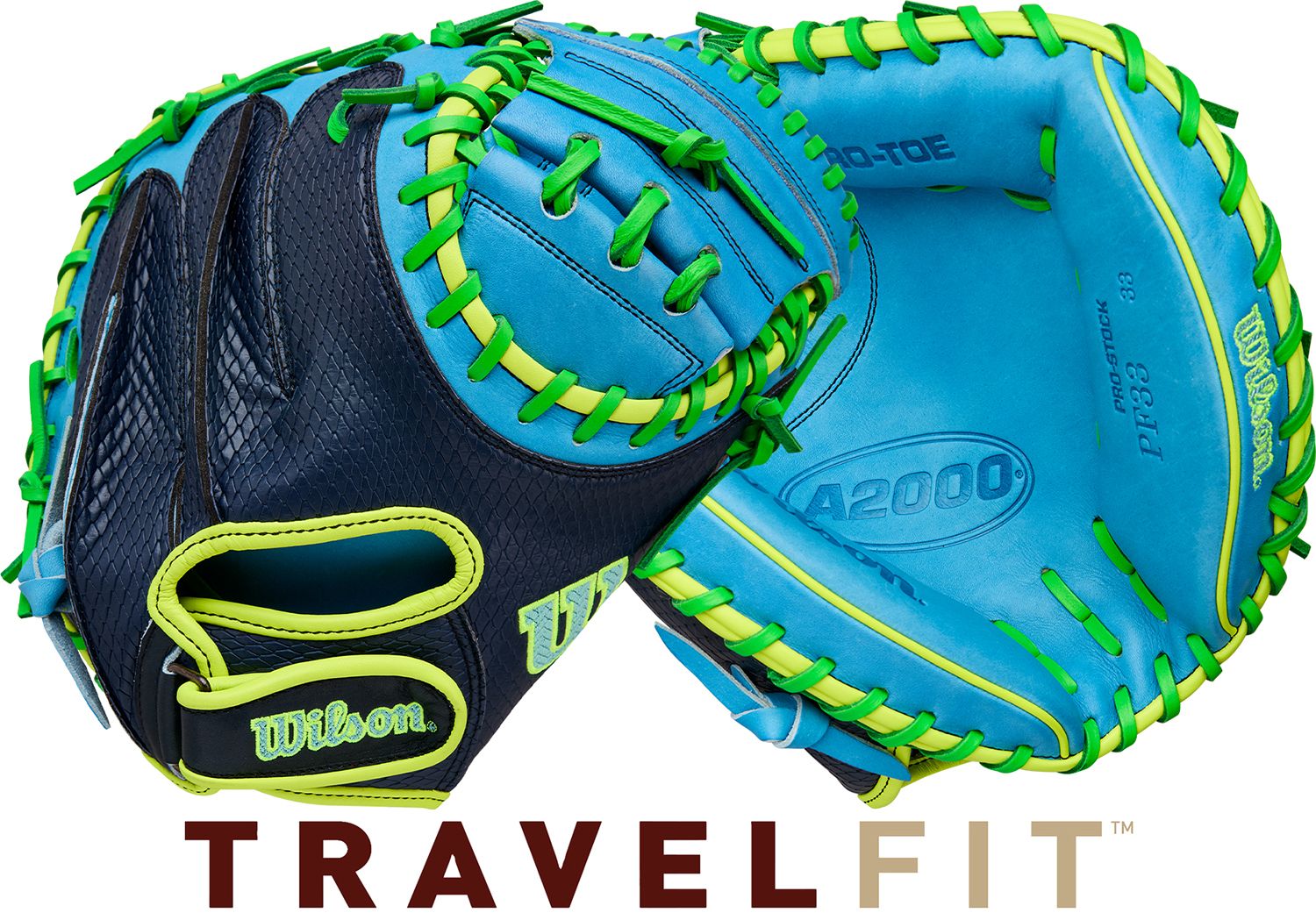 Wilson 33" PF33 Pedroia Fit A2000 SuperSkin Series Catcher's Mitt product image