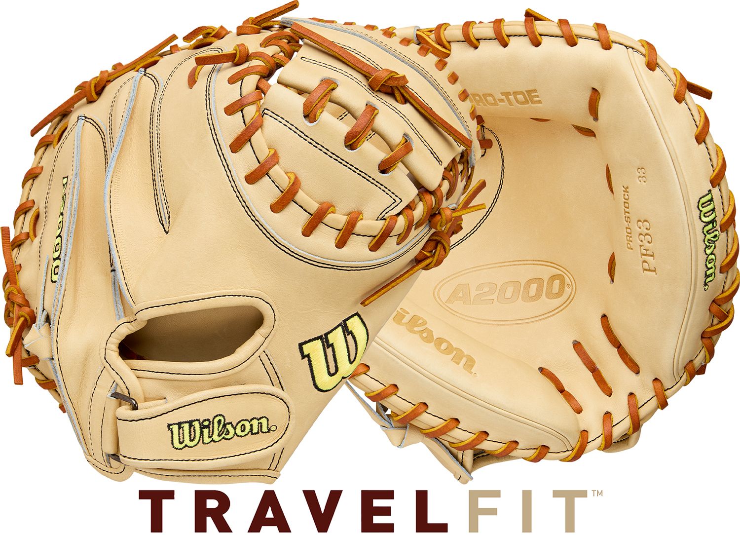 Wilson 33" PF33 Pedroia Fit A2000 SuperSkin Classics Series Catcher's Mitt product image