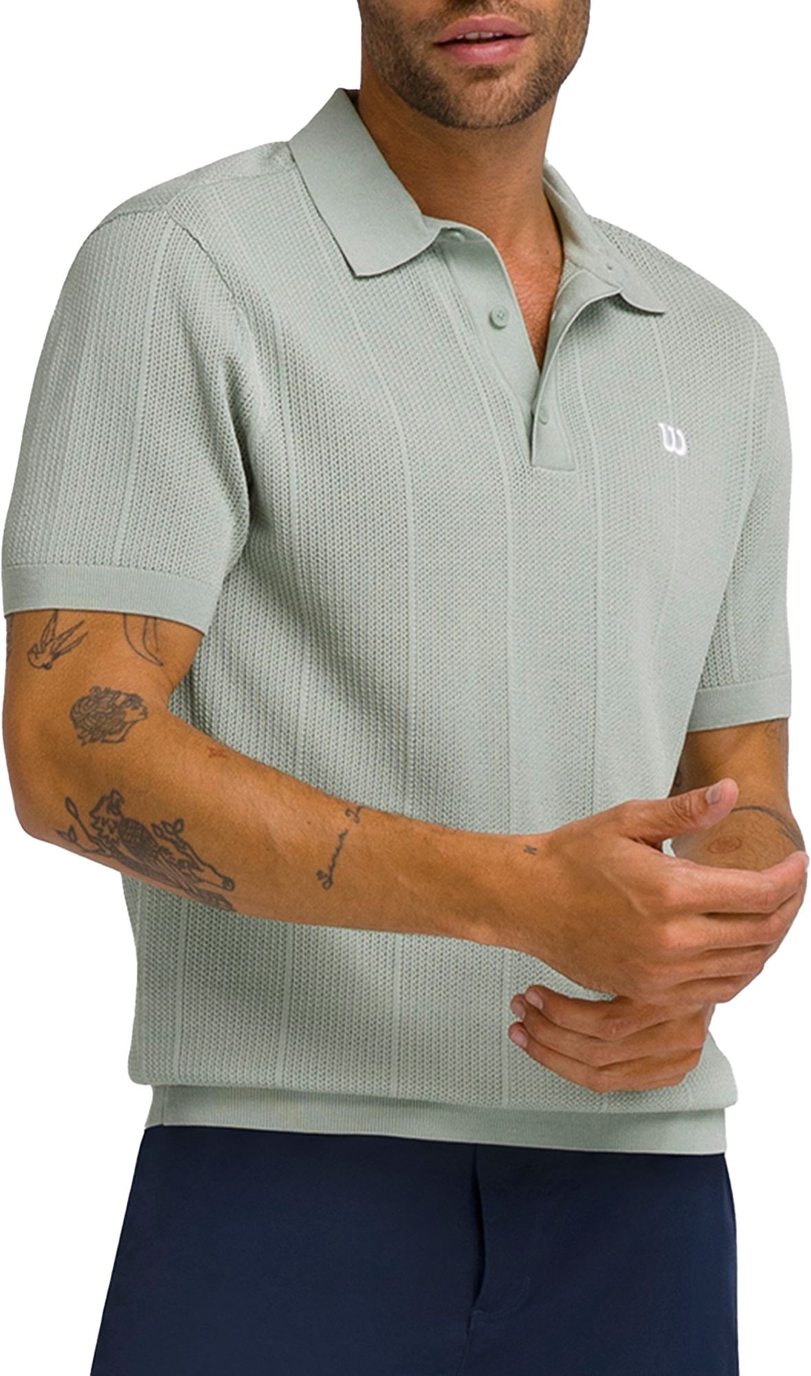Wilson Men's Benson Knit Tennis Polo product image