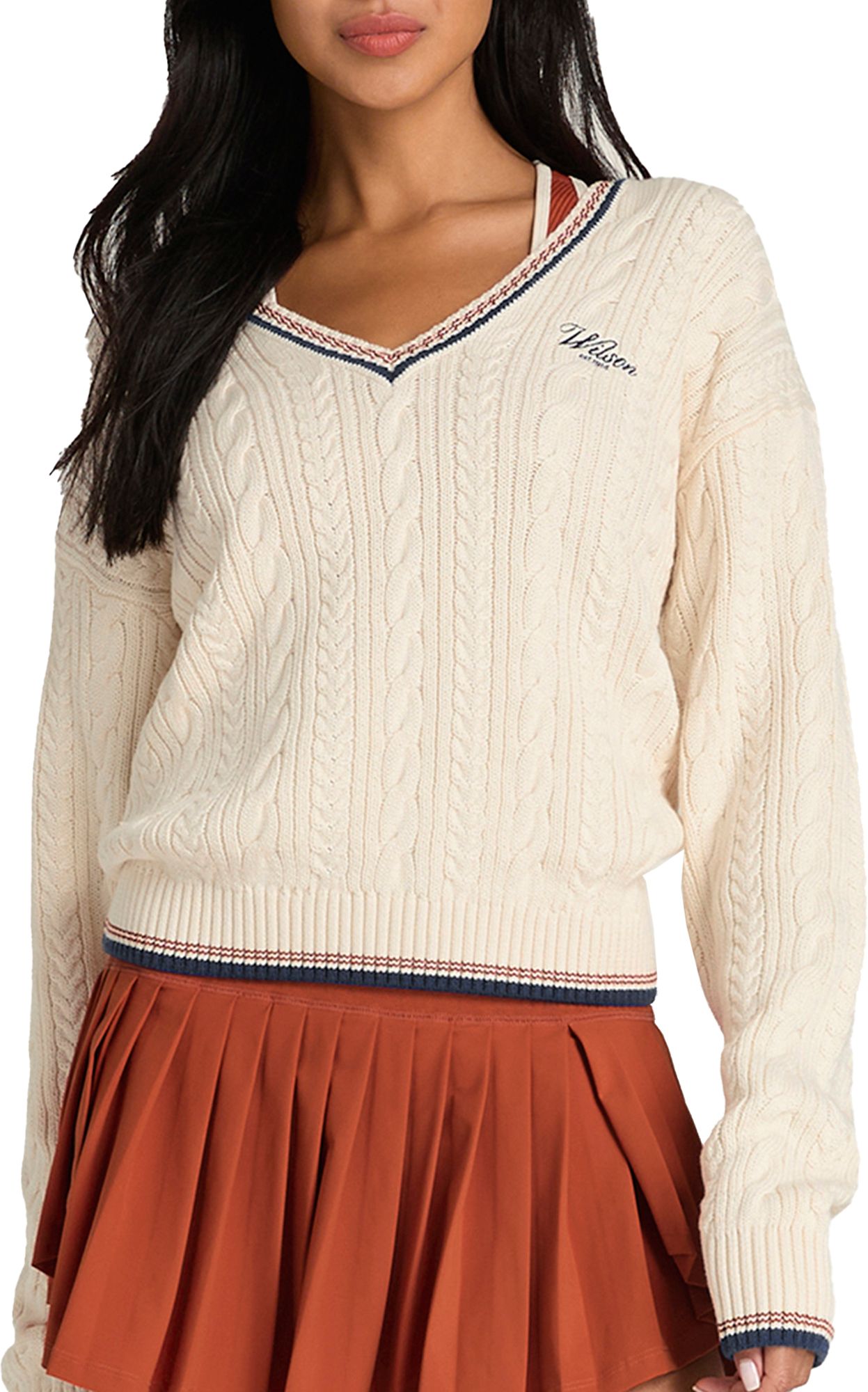 Wilson Women's Hillcrest Cable Tennis Sweater product image