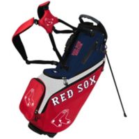 RED SOX キャディバッグ BOSTON スタンド付き WinCraft Boston Red Sox Back Nine Stand Bag | Dick's