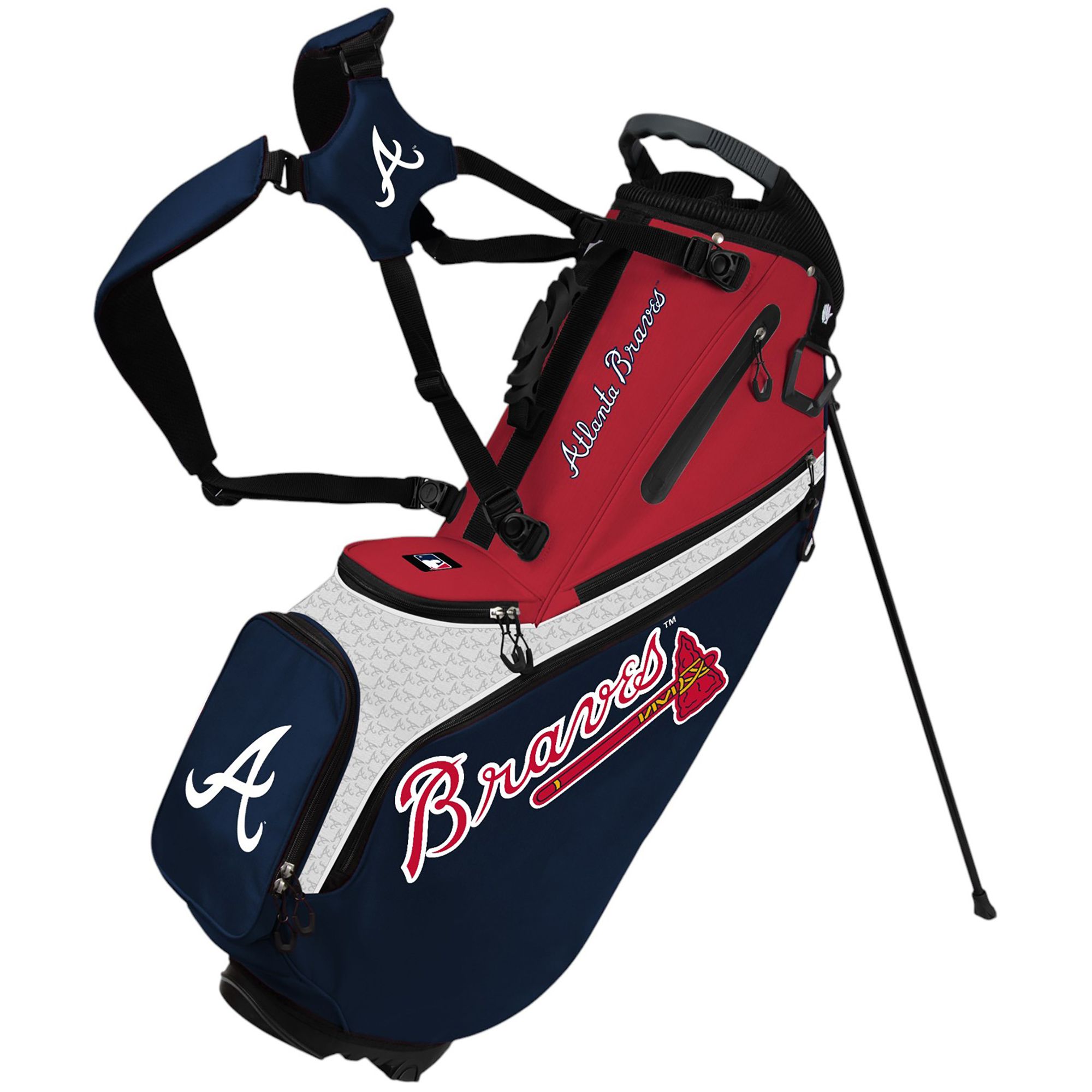 WinCraft Atlanta Braves Back Nine Stand Bag product image