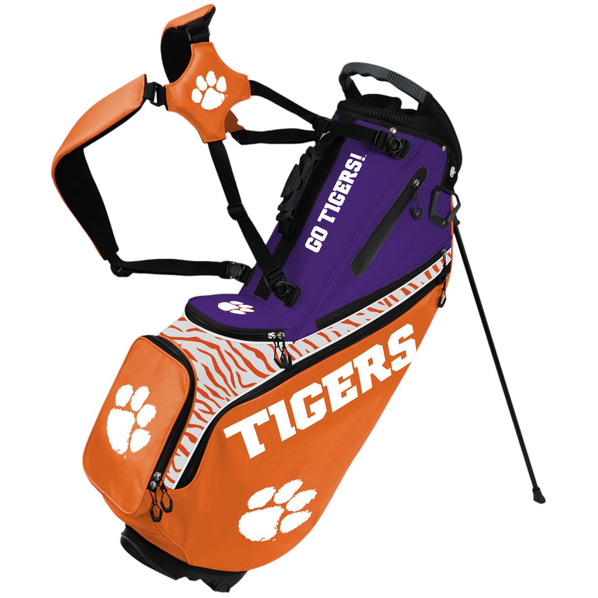 WinCraft Clemson Tigers Back Nine Stand Bag product image