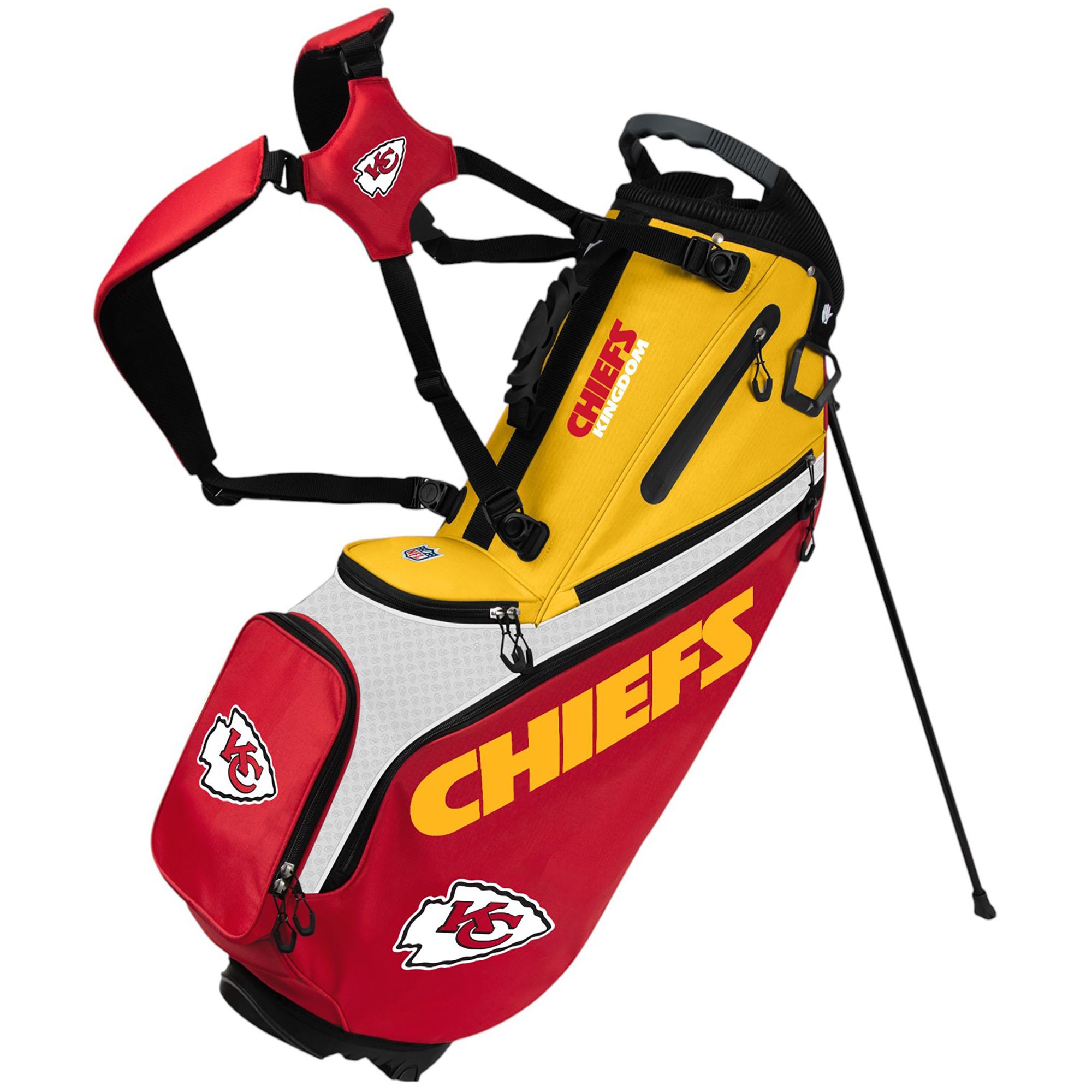 WinCraft Kansas City Chiefs Back Nine Stand Bag product image