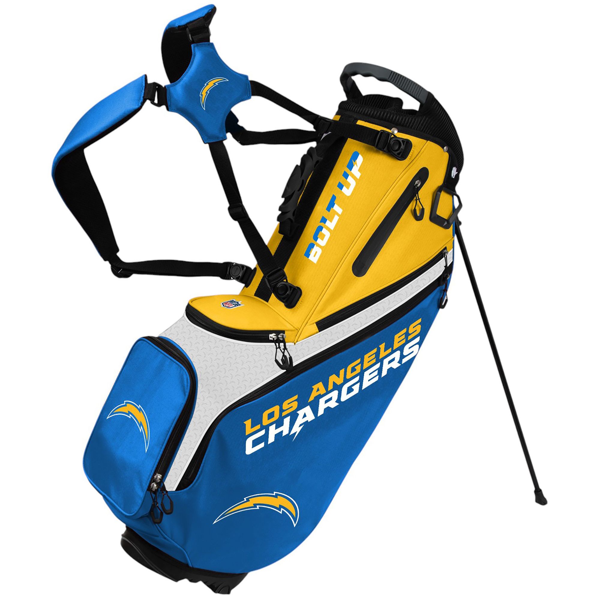 WinCraft Los Angeles Chargers Back Nine Stand Bag product image