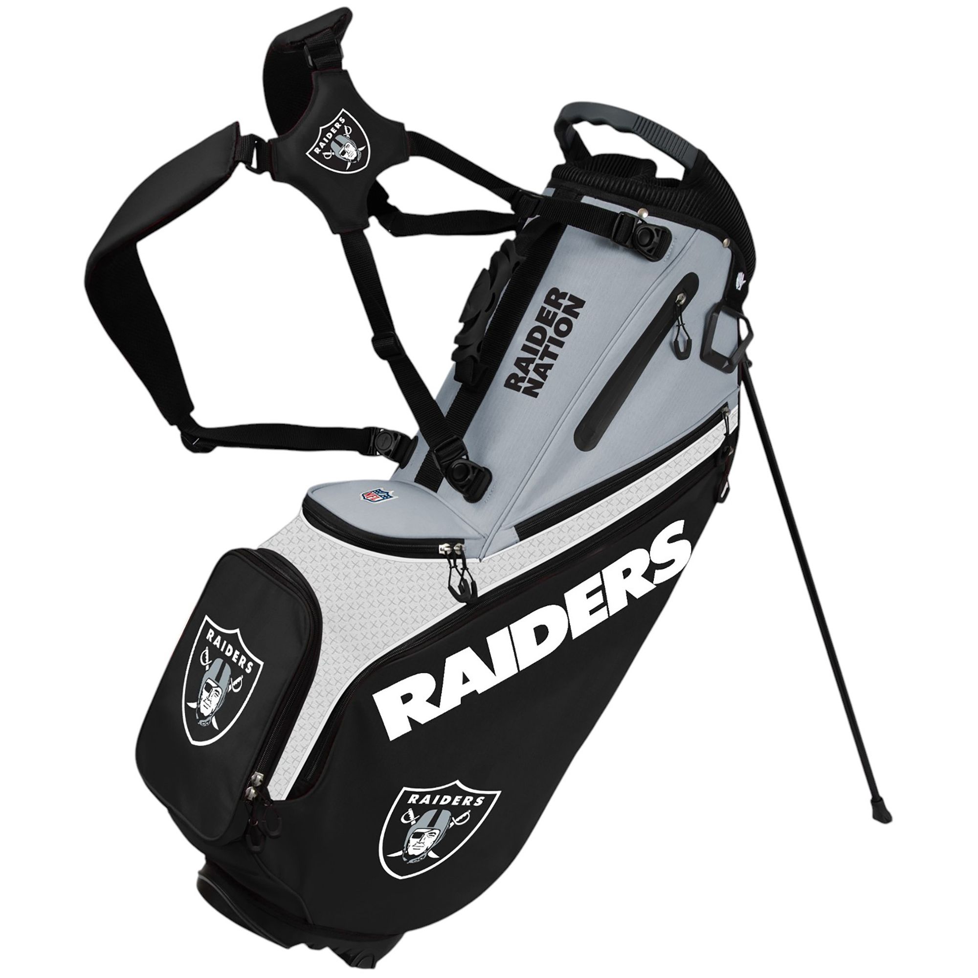 WinCraft Las Vegas Raiders Back Nine Stand Bag product image