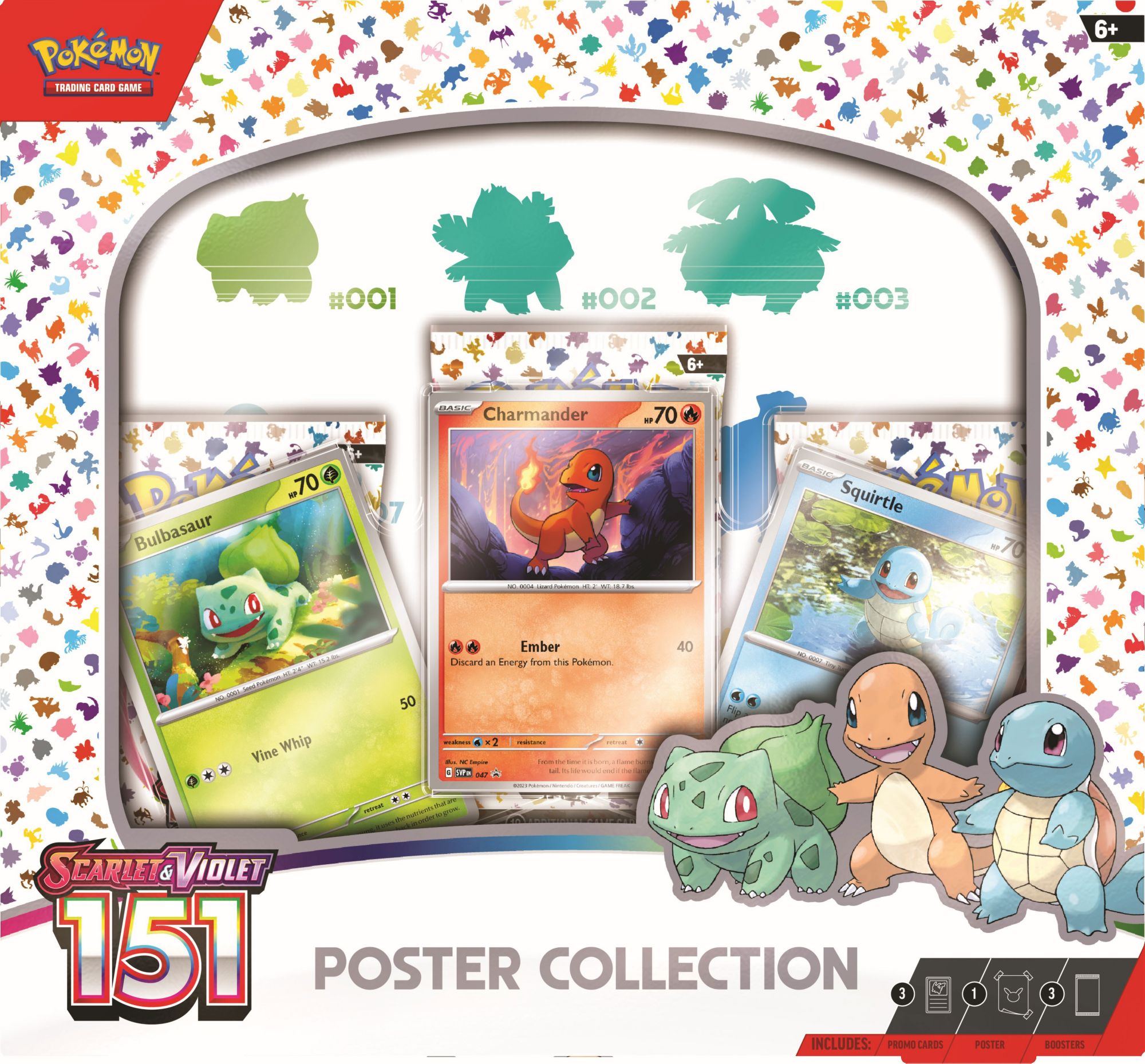 Pokémon TCG 151 Poster Collection Box product image