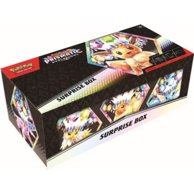 sorry, Pokémon TCG Prismatic Evolutions Surprise Box is currently out of stock