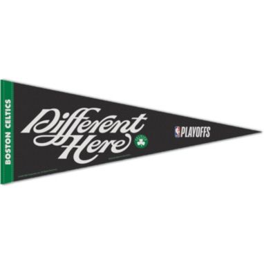 sorry, WinCraft 2024-25 NBA Playoffs Boston Celtics "Different Here" Premium Pennant is currently out of stock